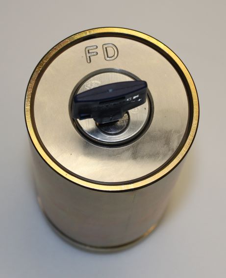 Top view of the L4000MF lock box