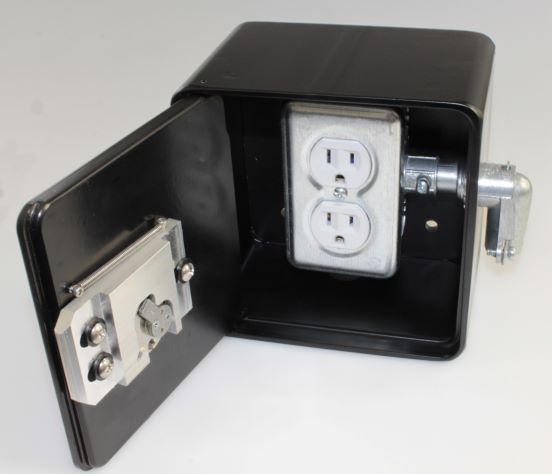 L6000E secure outlet box